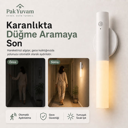 Hareket Sensörlü Dekoratif Lamba