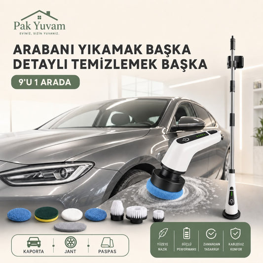 Pakyuvam 9'u 1 Arada Oto Temizlik Seti