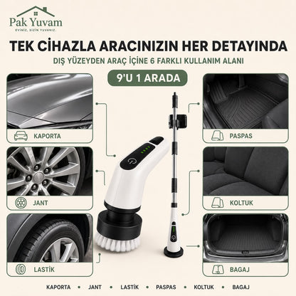 Pakyuvam 9'u 1 Arada Oto Temizlik Seti