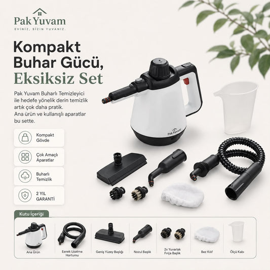 Ev Tipi Buharlı Temizlik Aleti