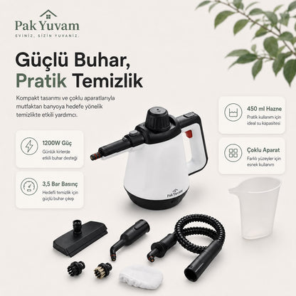 Ev Tipi Buharlı Temizlik Aleti