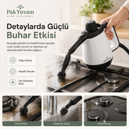 Ev Tipi Buharlı Temizlik Aleti