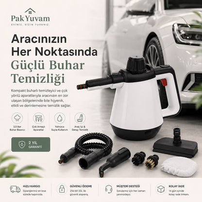 Buharlı Oto Temizlik Paketi
