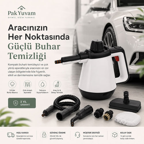 Buharlı Oto Temizlik Paketi