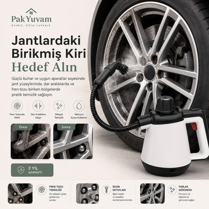 Buharlı Oto Temizlik Paketi
