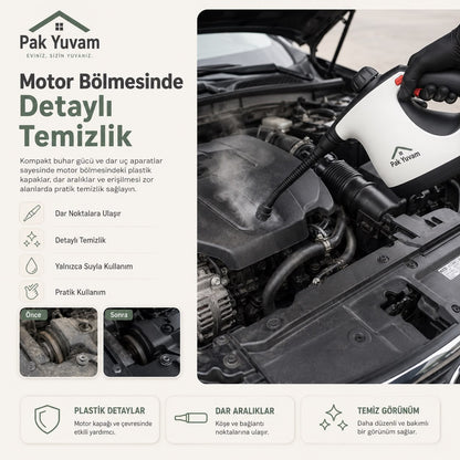 Buharlı Oto Temizlik Paketi